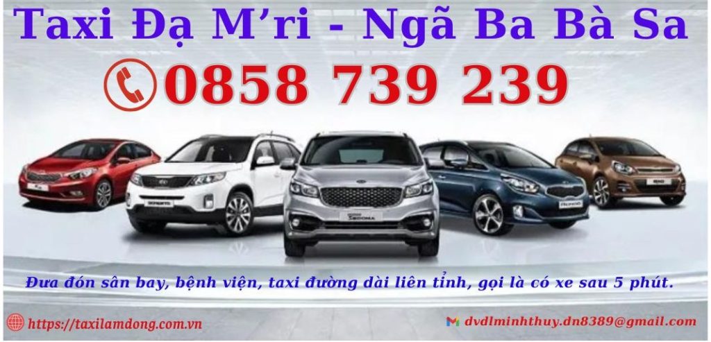 Taxi Ngã Ba Bà Sa, Đạ Mri, Đoàn Kết, Đạ Ploa