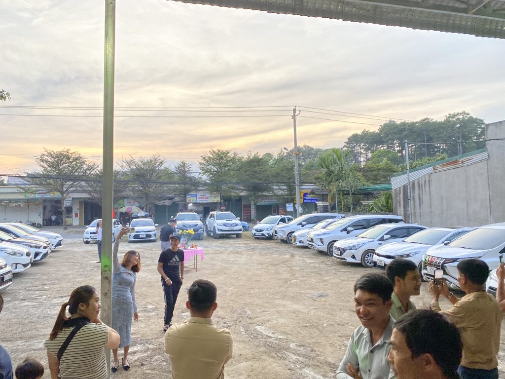 Đội xe của Taxi Tân Hà - Lâm Hà