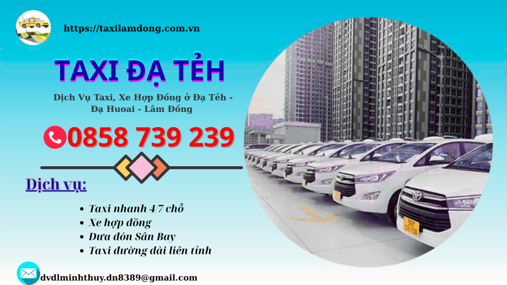 Taxi Đạ Tẻh - Đạ Huoai