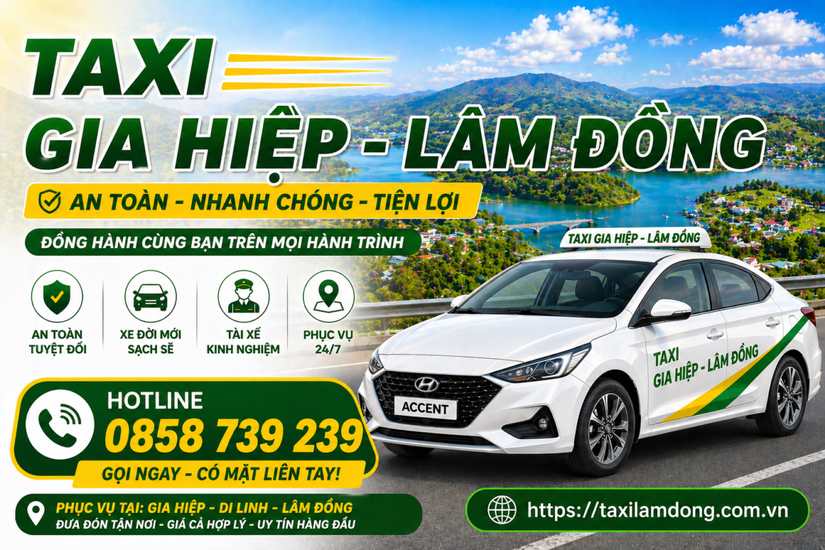 Taxi Gia Hiệp - Lâm Đồng