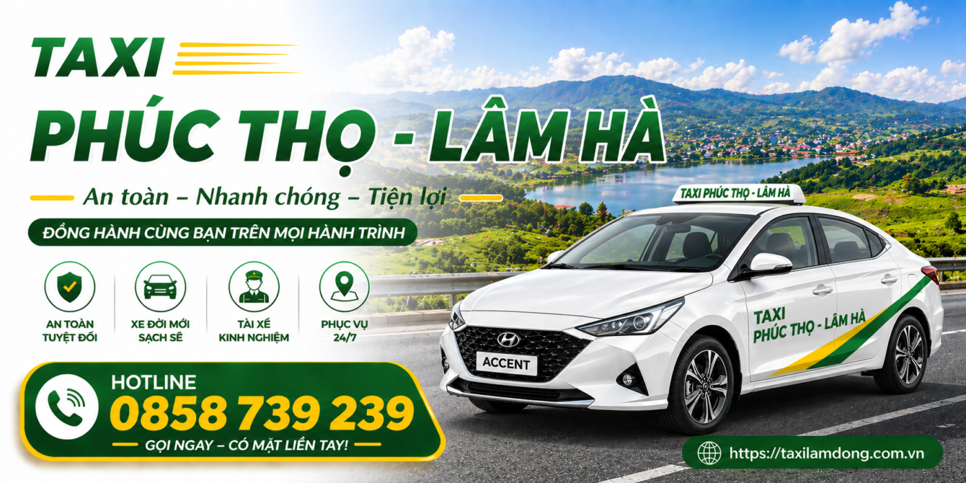 Taxi Phúc Thọ - Lâm Hà