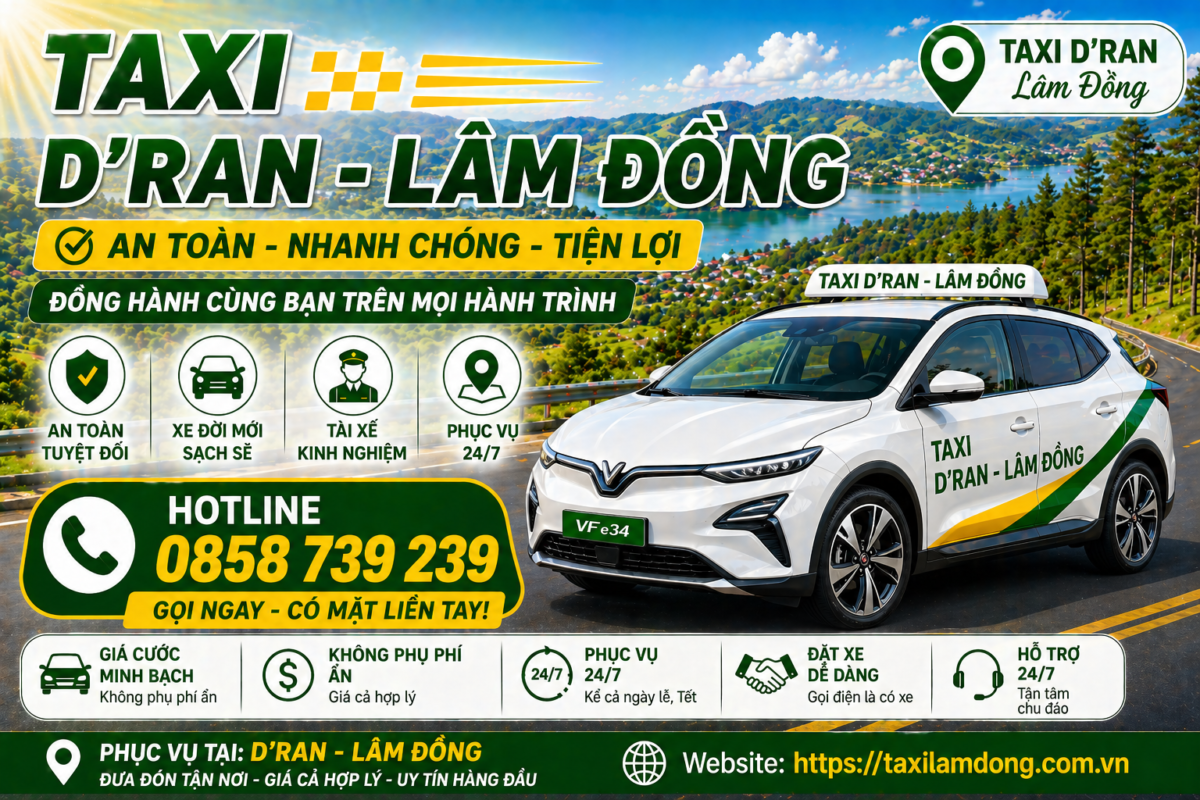 Taxi D'ran - Lâm Đồng