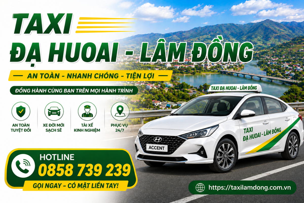 Taxi Đạ Huoai - Lâm Đồng