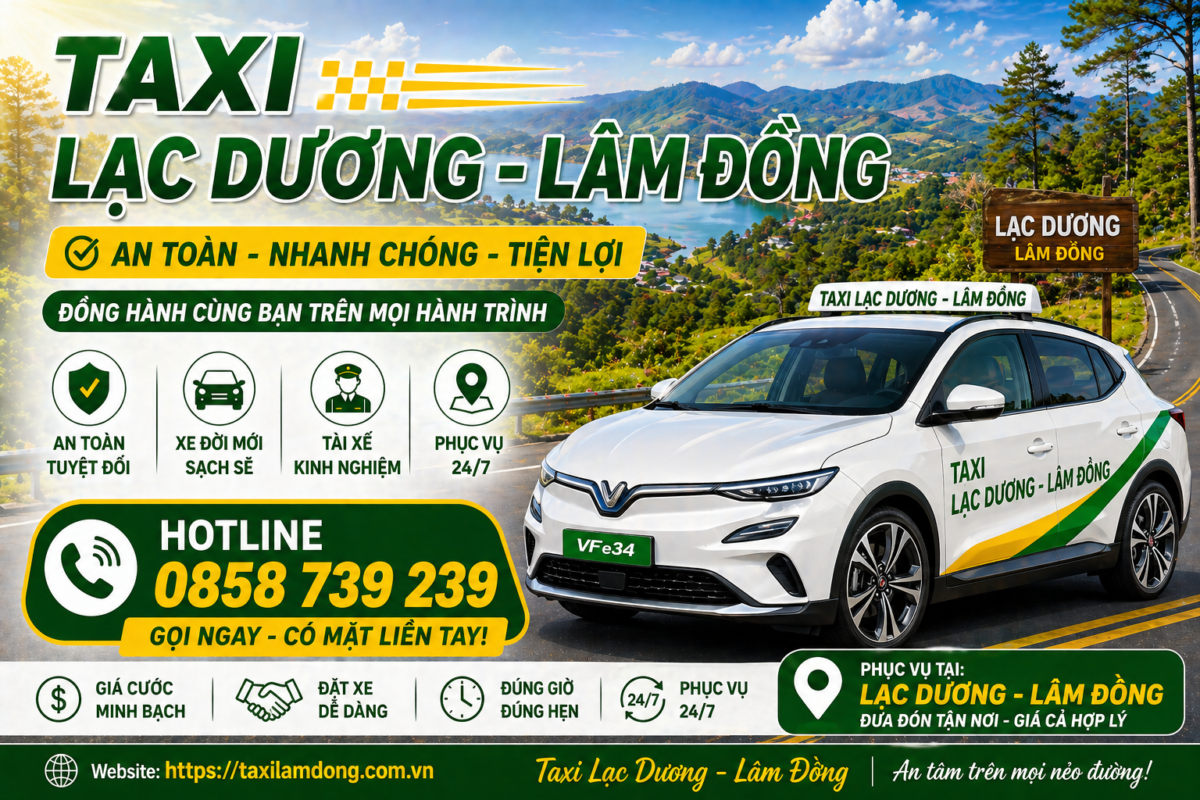 Taxi Lạc Dương - Lâm Đồng