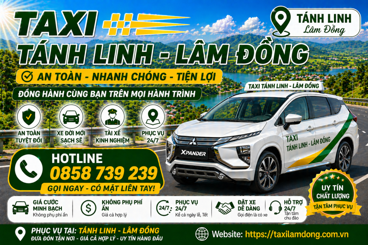 Taxi Tánh Linh - Lâm Đồng