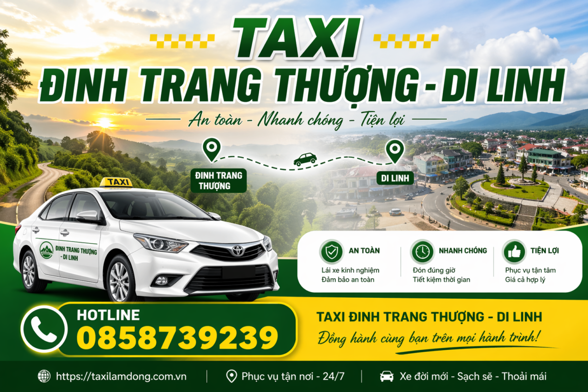 Taxi Đinh Trang Thượng - Di Linh