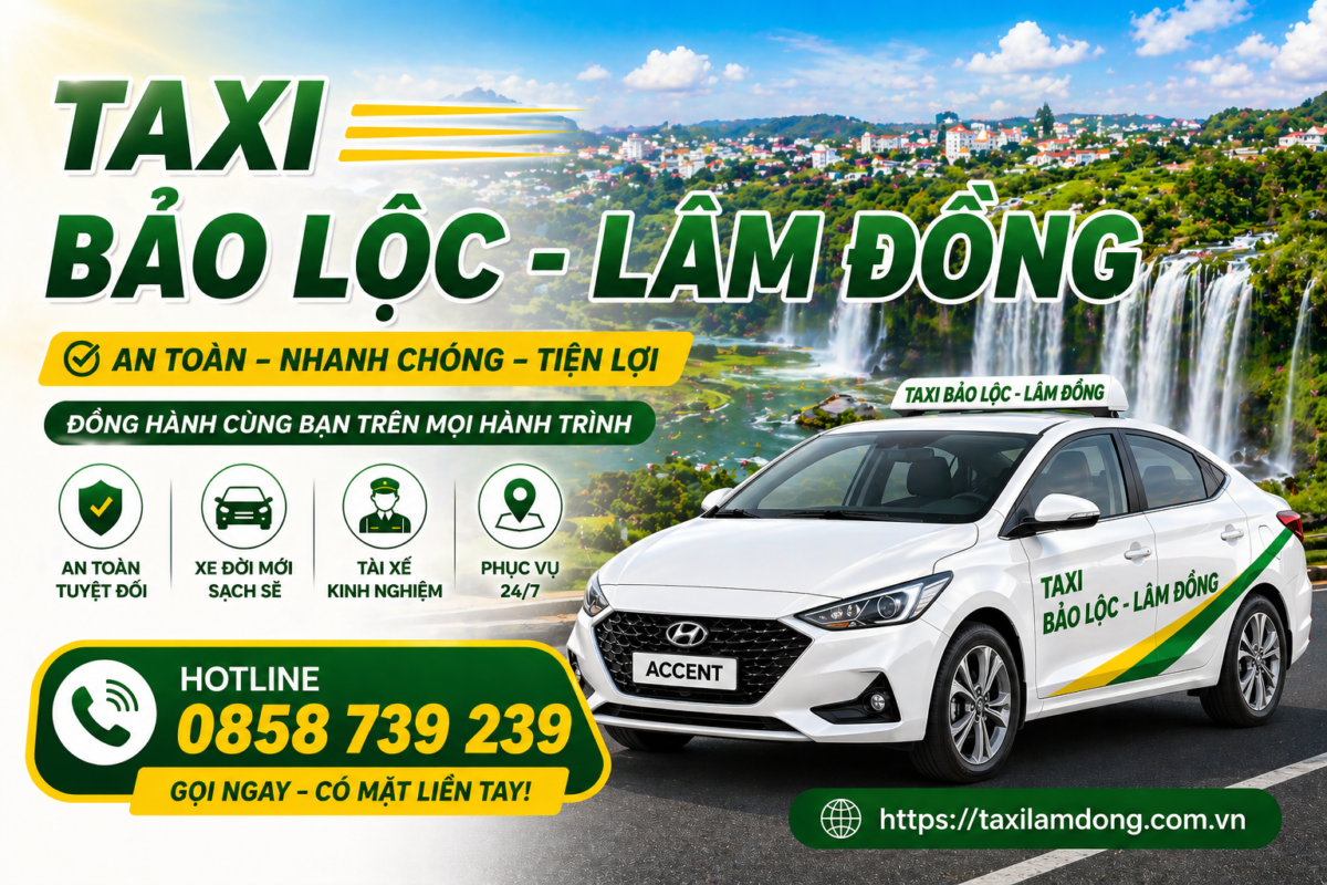 Taxi Bảo Lộc - Lâm Đồng