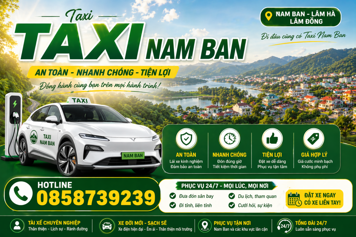 Taxi Nam Ban - Lâm Hà