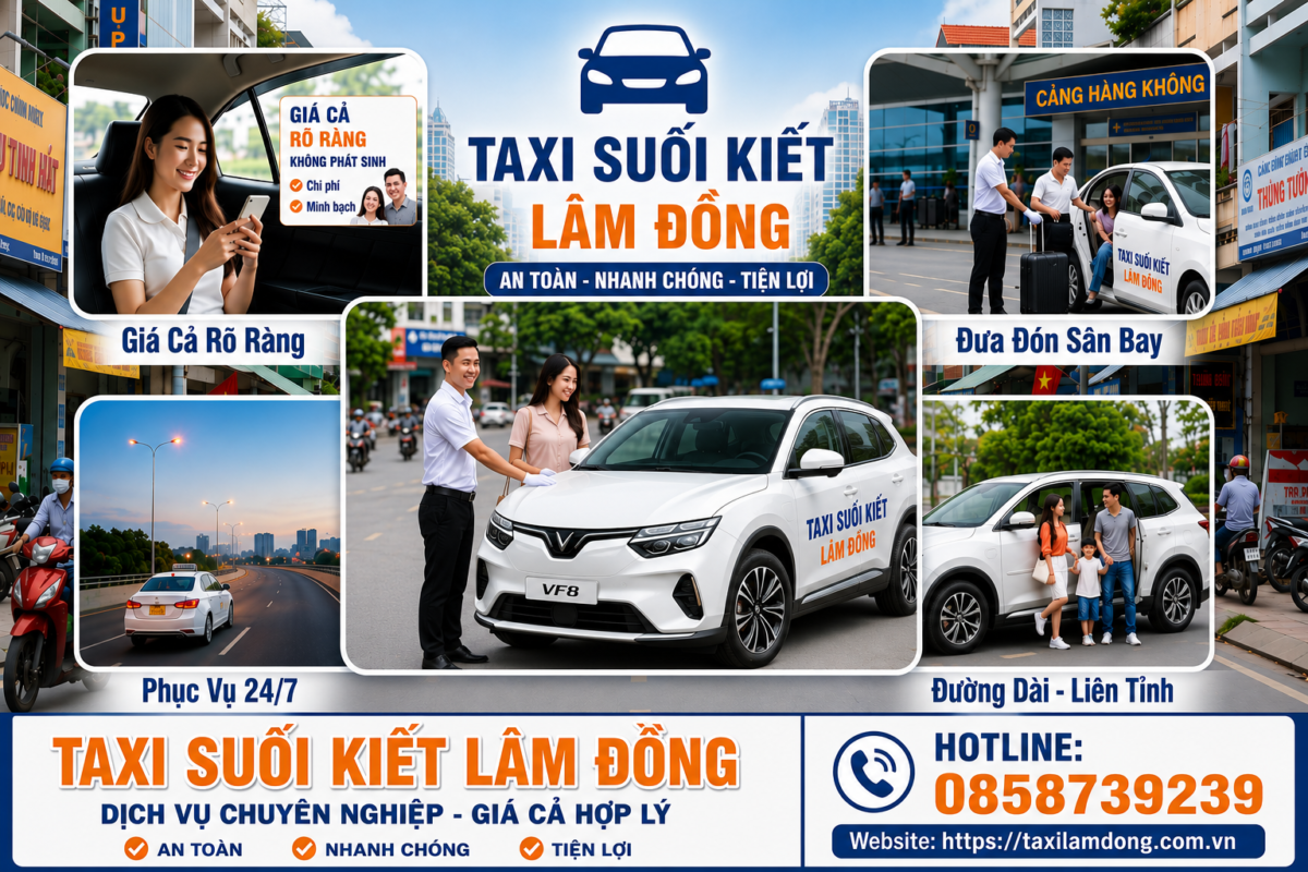 Taxi Suối Kiết Lâm Đồng